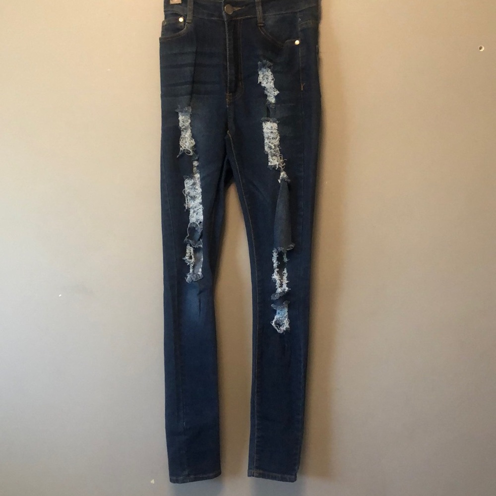 High waisted jeans size 4
